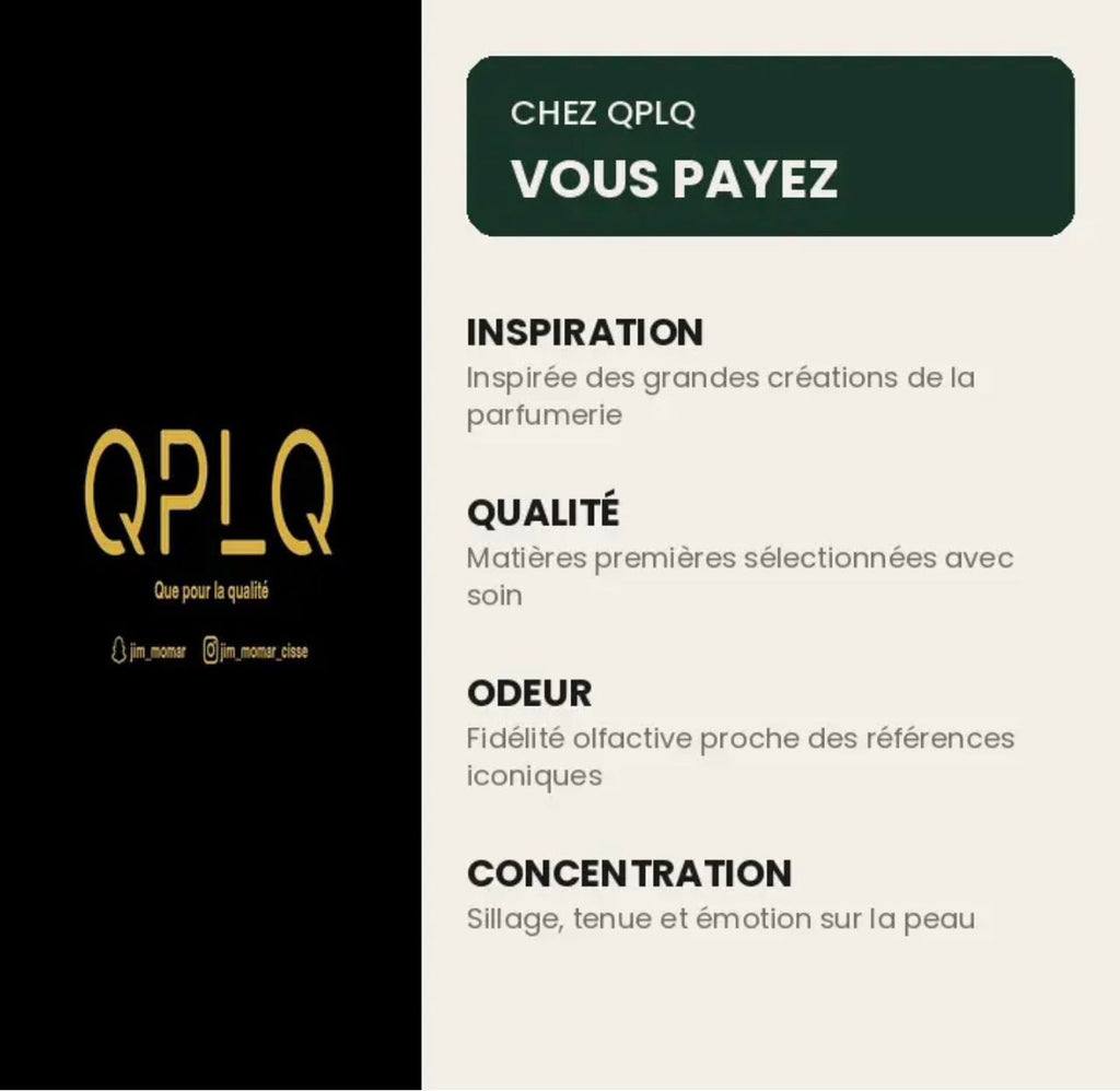 Pack extrait de parfum 4+1 offert