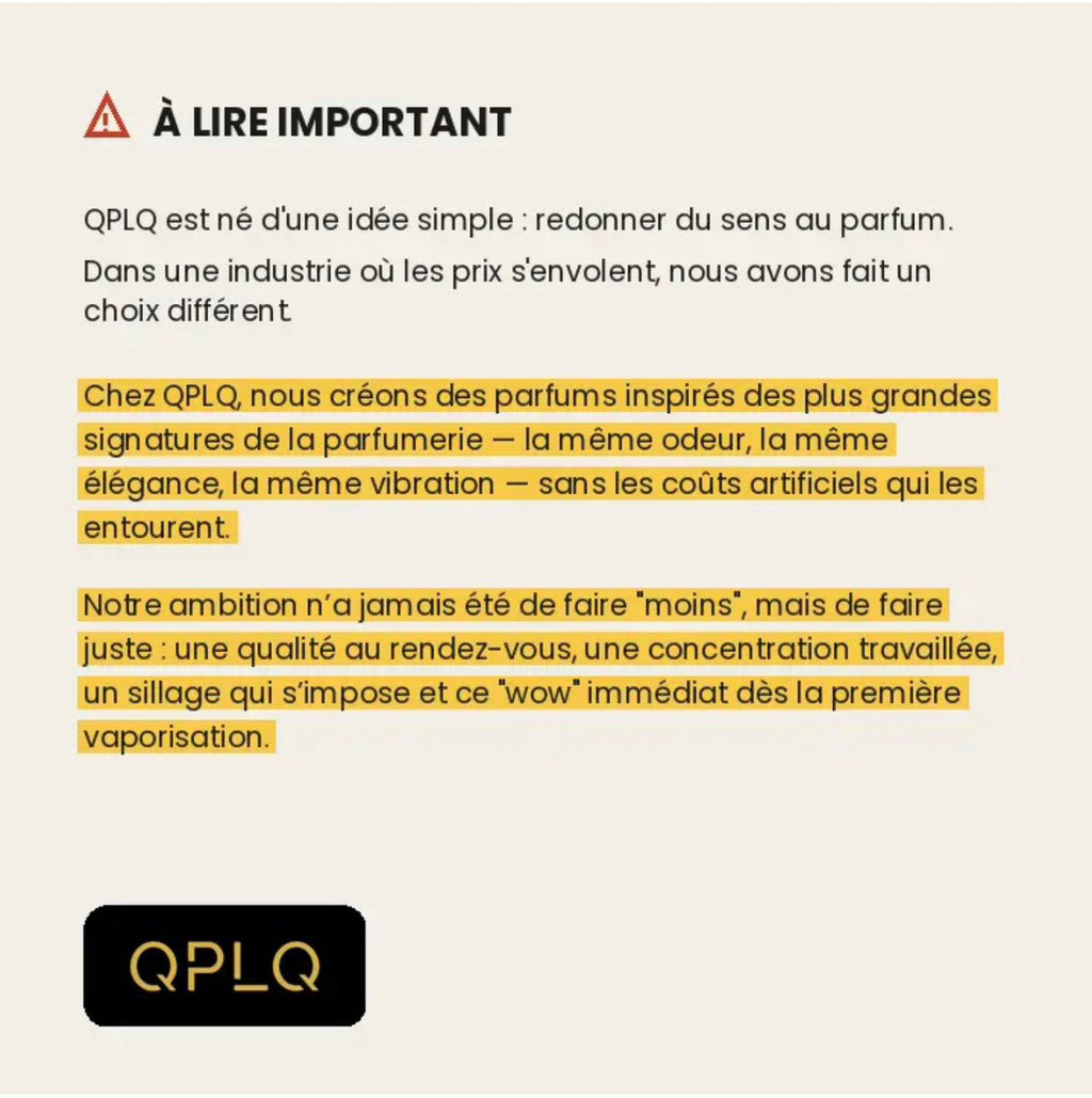 Pack extrait de parfum 4+1 offert