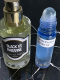 Black XS Paco Rabanne inspired Full Set, oil and spray