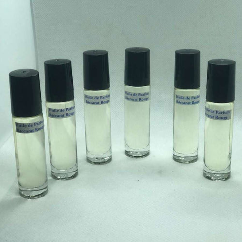 Baccarat Rouge 540 inspired perfume oil, 10ml roll-on