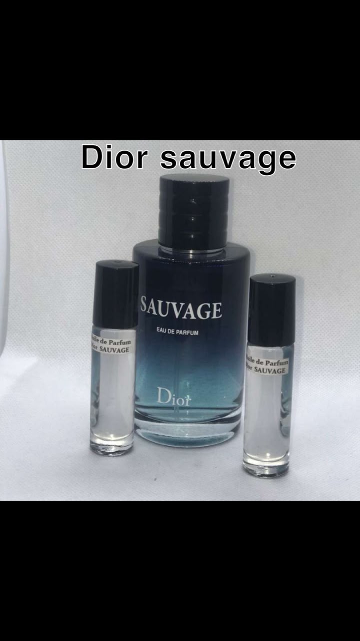 Dior Sauvage inspired perfume oil, 10ml roll-on