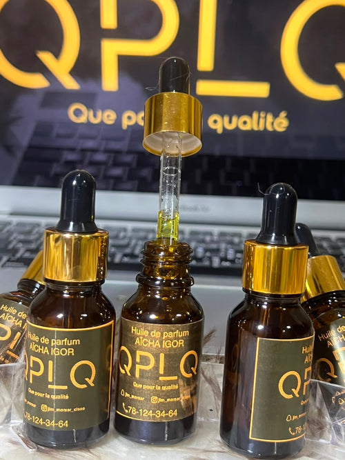 Aïcha Igor signature perfume oil, 15ml dropper bottle