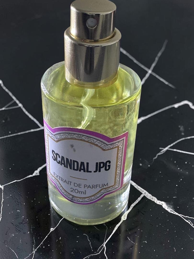 Scandal JPG inspired perfume spray, alternate view